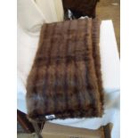 A vintage Dunn & Sons large fur stole