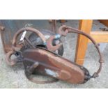 A vintage Tirfor winch