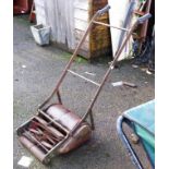 An old Qualcast lawn mower