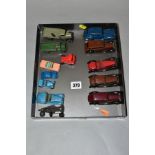 A QUANTITY OF EARLY POSTWAR DINKY TOYS VEHICLES, to include Armstrong-Siddeley, No 36a, Hunter
