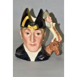 A ROYAL DOULTON LIMITED EDITION CHARACTER JUG, 'Duke of Wellington' D7170, No 937/1000,