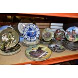 COLLECTORS PLATES to include twelve Royal Worcester 'Great Racehorses', three 'Great Jockeys', Royal
