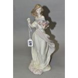 A BOXED LLADRO FIGURINE, 'Autumn Romance' No6576, designed by Regino Torrijos, 1998 retired 2005,