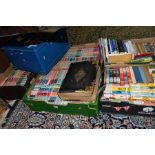 SIX BOXES OF BOOKS to include approximately one hundred and thirty Companion Book Club novels,