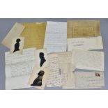 CORRESPONDENCE RELATING TO SIR THOMAS BOWSER including letters from Arthur Wellesley (Wellington)