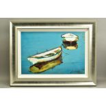 ROLF HARRIS (AUSTRALIAN 1930), 'Dead Flat Calm', a limited edition print of Dinghys on the water