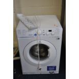 AN INDESIT INNEX 1400 WASHING MACHINE (PAT pass and power up) (bottom cover on front cracked)