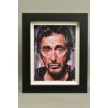 ZINSKY (BRITISH CONTEMPORARY) 'AL PACINO II' a limited edition print of The Film Star 12/25,