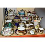 A GROUP OF NORITAKE PORCELAIN AND SIMILAR JAPANESE PORCELAIN, including various part coffee sets