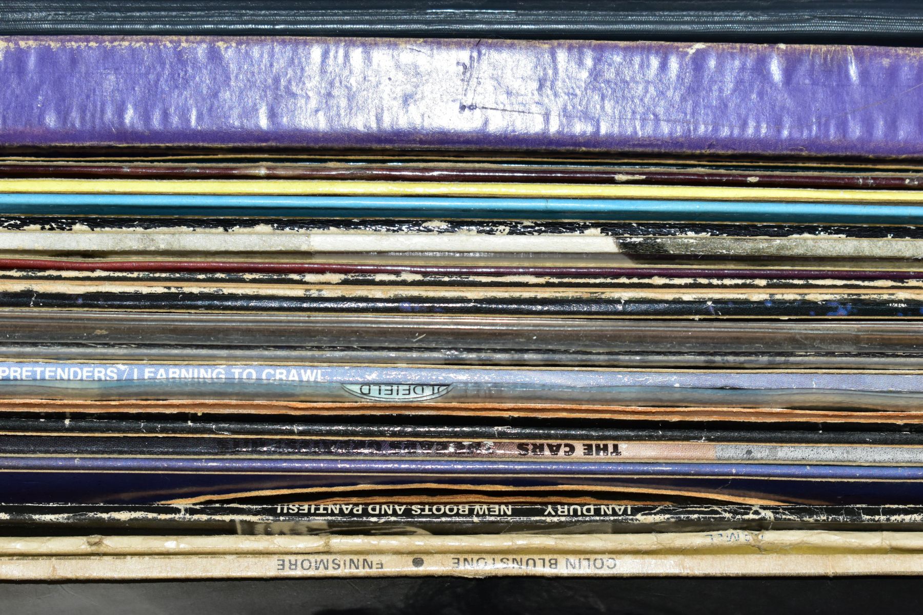 TWO CASES CONTAINING OVER FIFTY LP's including Small Faces Ogdens Nut (MLP 012), Camel Mirage (SML - Image 2 of 3