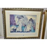 SIR WILLIAM RUSSELL FLINT (1880-1969) 'BALANCE' a signed limited edition print of two female