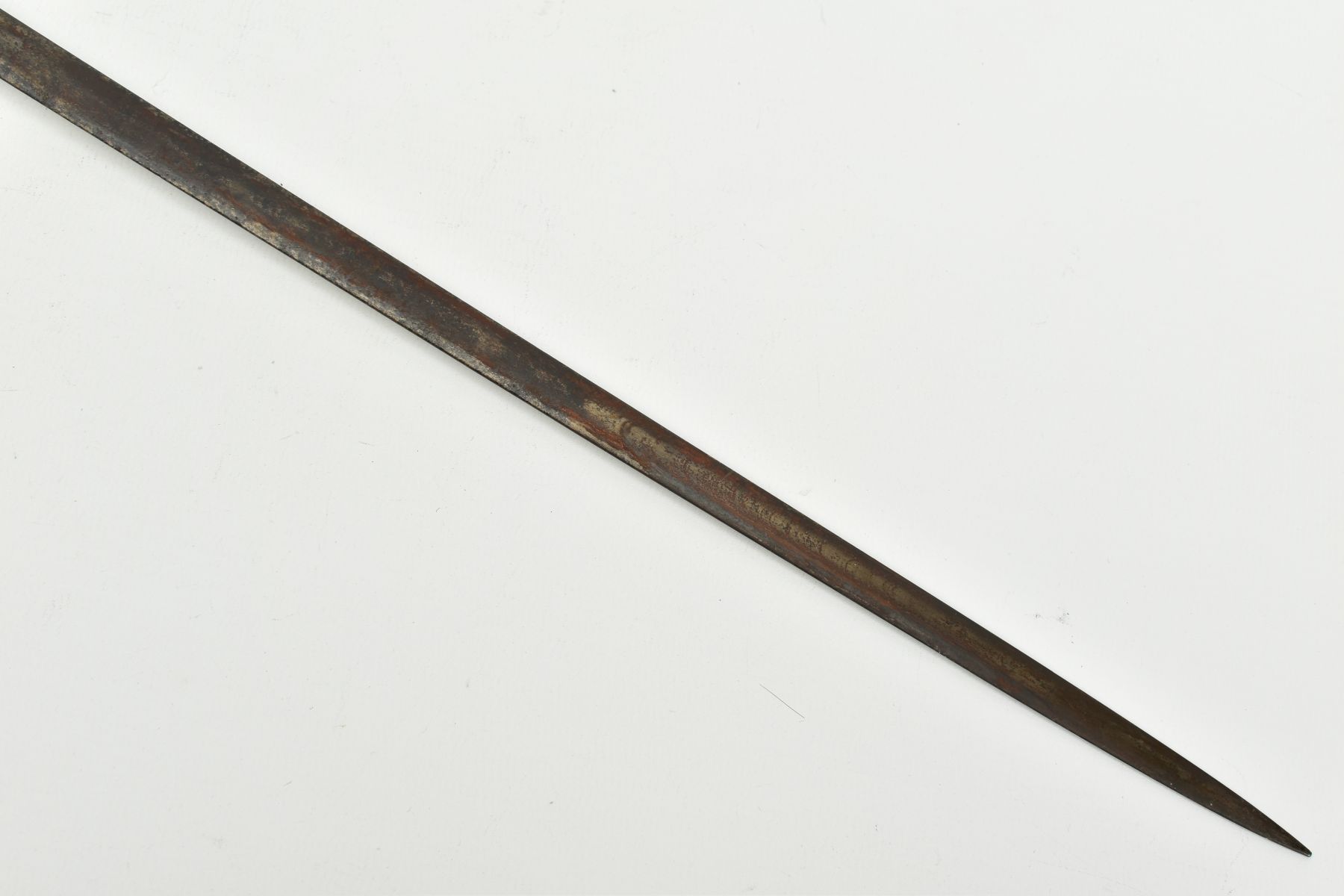 A BRITISH VICTORIAN ERA RAPIER SWORD, blade is approximately 79cm in length, the blade is - Image 11 of 11