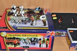 A BOXED BRITAINS TROOPING THE COLOUR 'HER MAJESTY THE QUEEN IN THE IVORY MOUNTED PHAETON', No 40111,