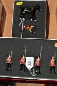 TWO LIMITED EDITION BRITAINS REDCOATS SOLDIER FIGURE SETS, British 45th Regiment of Foot Centre