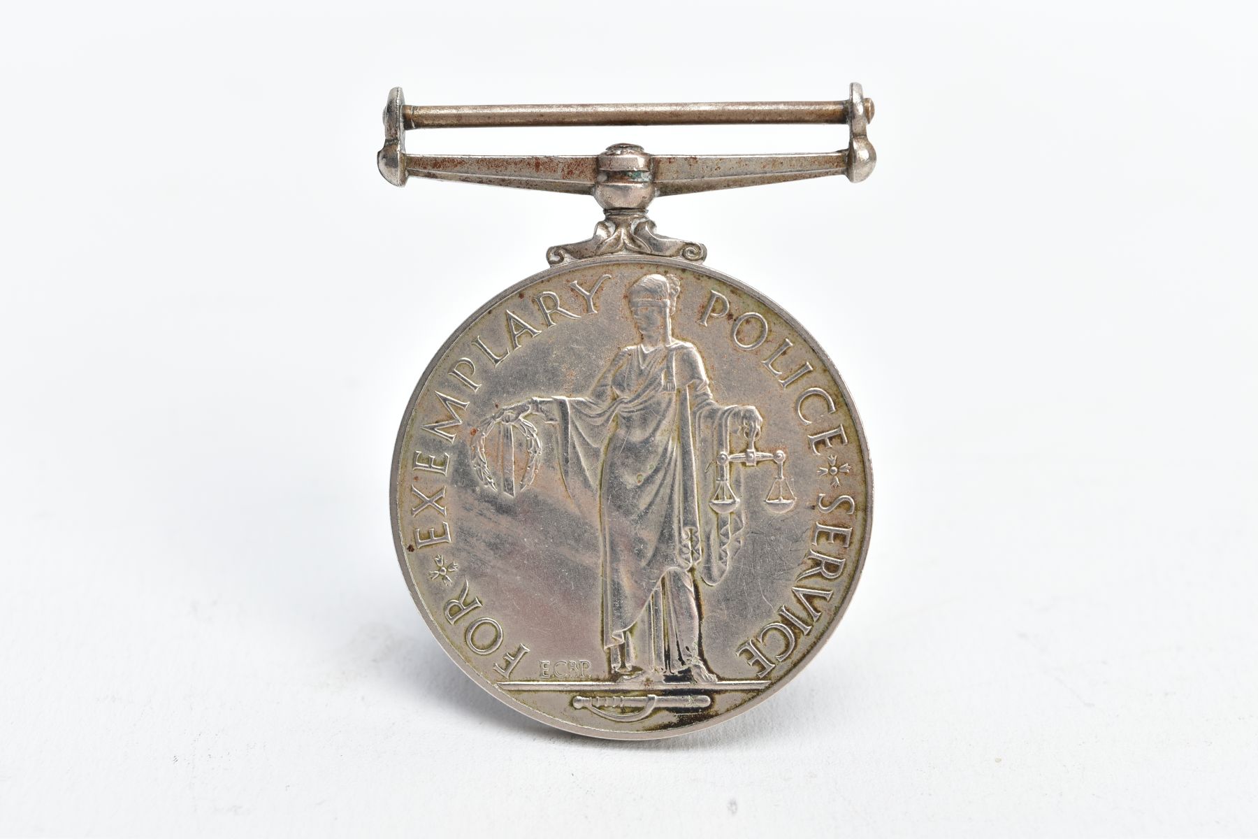 A POLICE SERVICE MEDAL, Elizabeth Dei Gratia Regina F.D, 'For Exemplary Police Service' medal, - Image 2 of 3