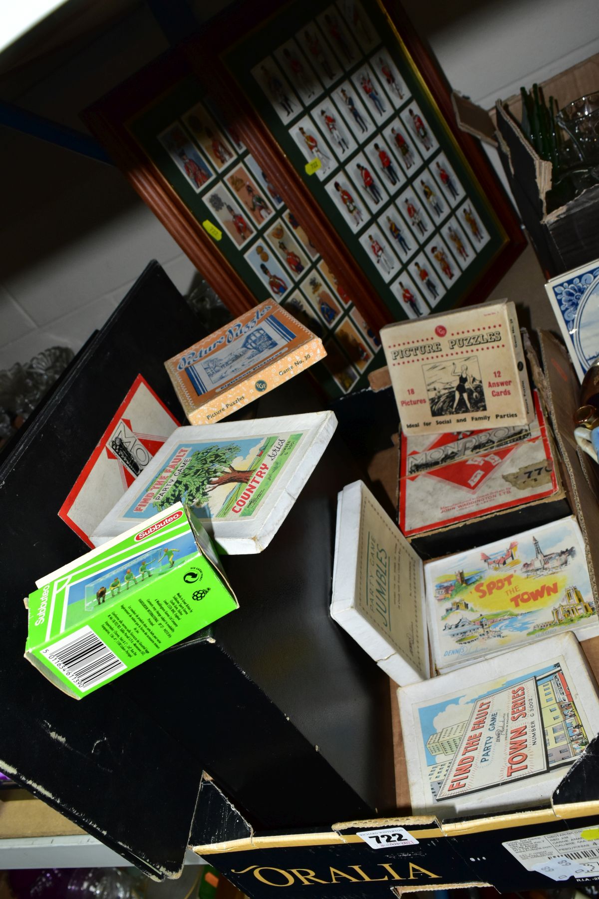 A QUANTITY OF ASSORTED BOXED VINTAGE GAMES AND PUZZLES, Monopoly and assorted items by PGP and