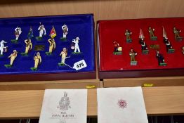 TWO BOXED LIMITED EDITION SOLDIER FIGURE SETS, the 22nd Cheshire Regiment, No 5189, limited