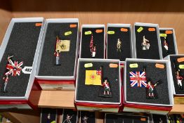 A QUANTITY OF BOXED BRITAINS W BRITAINS LONDON EVENT AND MILITARY HISTORY WEEKEND EXCLUSIVE FIGURES,