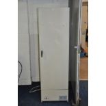 A VINTAGE BELLING CLOTHES DRYING CABINET constructed from metal 54cm wide 177cm high (PAT fail due