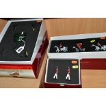 THREE BOXED BRITAINS SOLDIER FIGURE SETS, Redcoats, British King's Troop Royal Horse Artillery Set