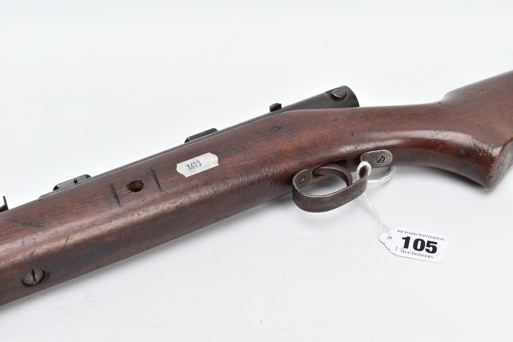 (FIREARM CERTIFICATE REQUIRED TO PURCHASE THIS LOT) A WINCHESTER .22'' SHORT MODEL 74 SEMI AUTOMATIC - Image 2 of 13