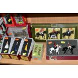 A QUANTITY OF BOXED BRITAINS SOLDIER FIGURE SETS, to include several items sold exclusively at