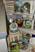 FORTY NINE BOXED COLLECTORS PLATES, MOSTLY ANIMAL AND BIRD THEMES, including Spode Susie Whitcombe