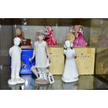 FOUR BOXED COALPORT (PAST TIMES) LIMITED EDITION FIGURES, comprising Josephine 772/5000, Alice