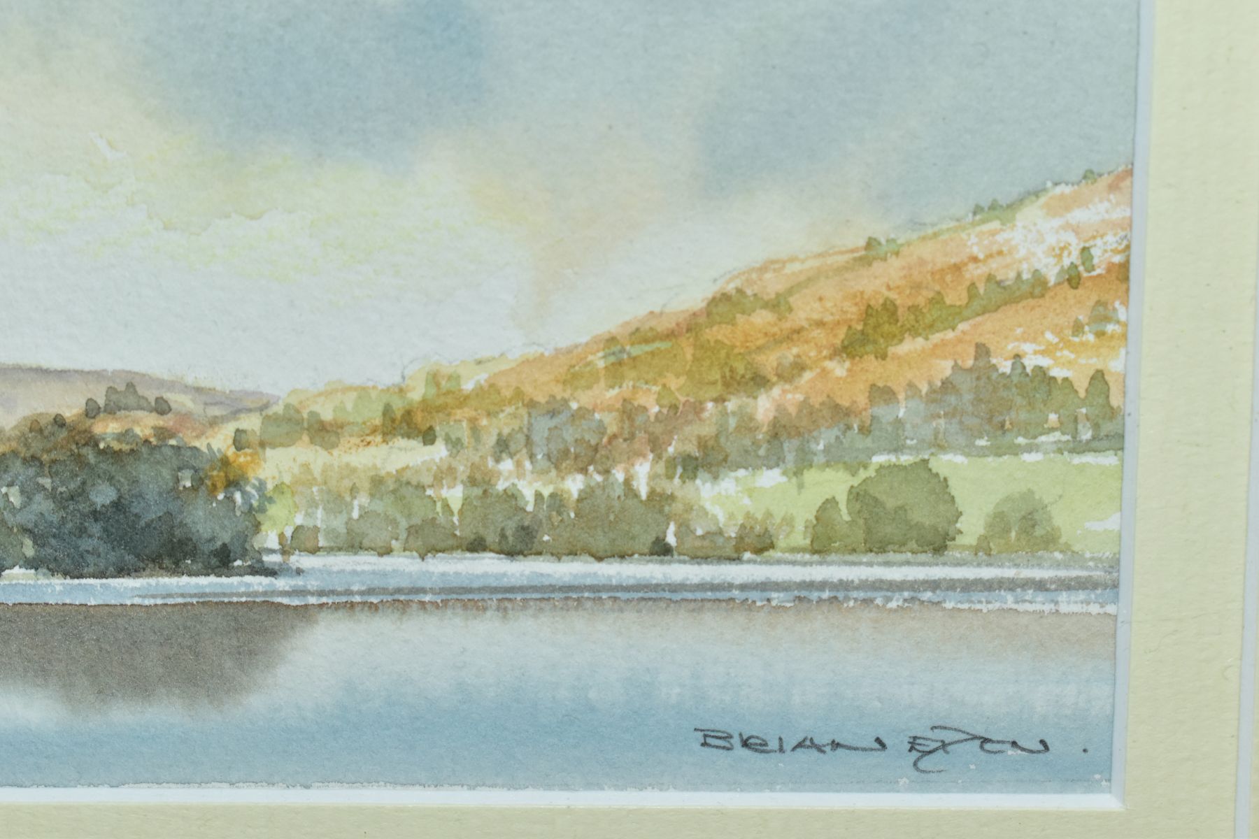 BRIAN EDEN (BRITISH CONTEMPORARY), a pair of Lake District landscape watercolours, signed bottom - Image 6 of 6