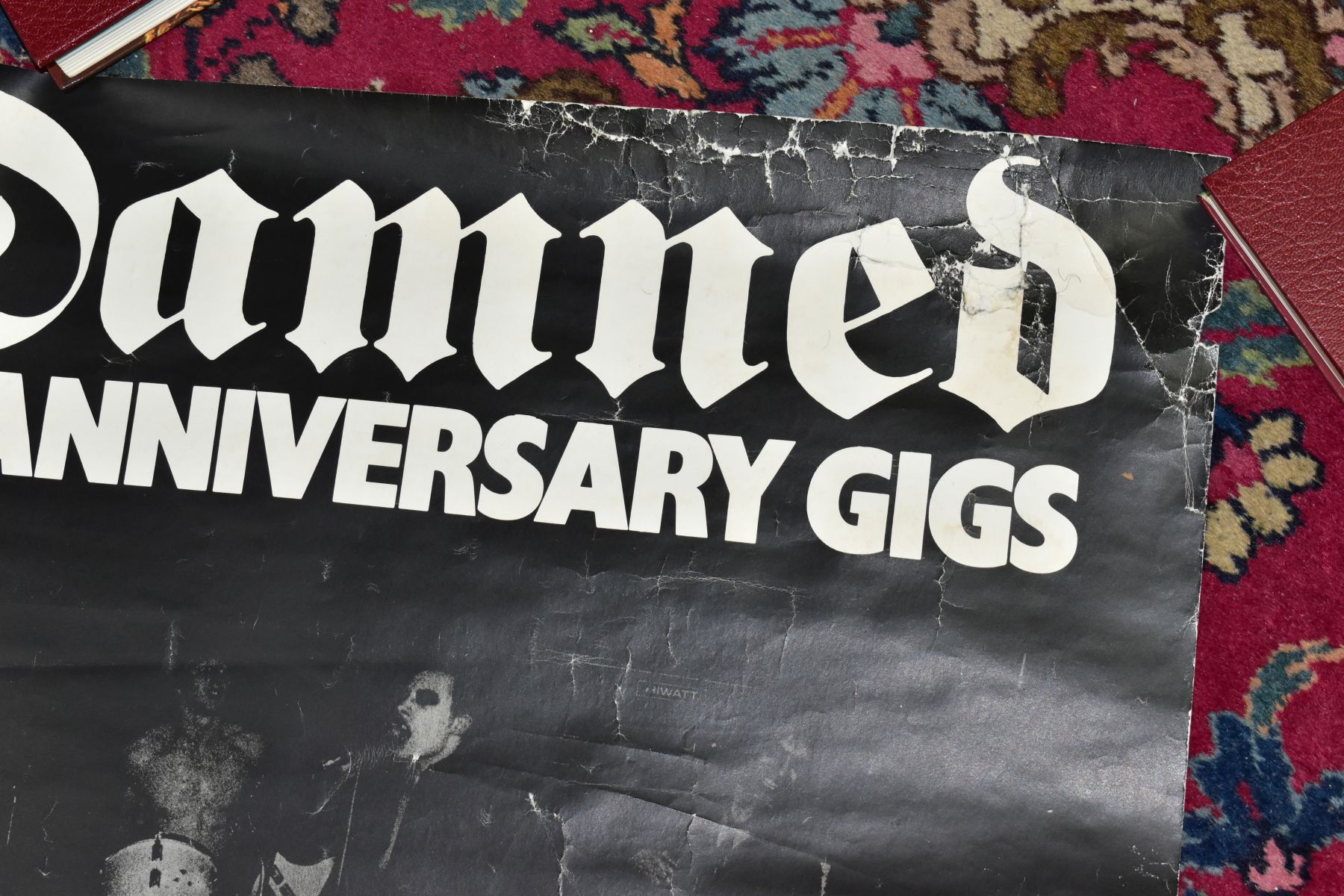 MUSIC POSTERS, 'THE DAMNED' comprising first anniversary gigs, Marquee 3 4 5 6 July, different - Image 7 of 7