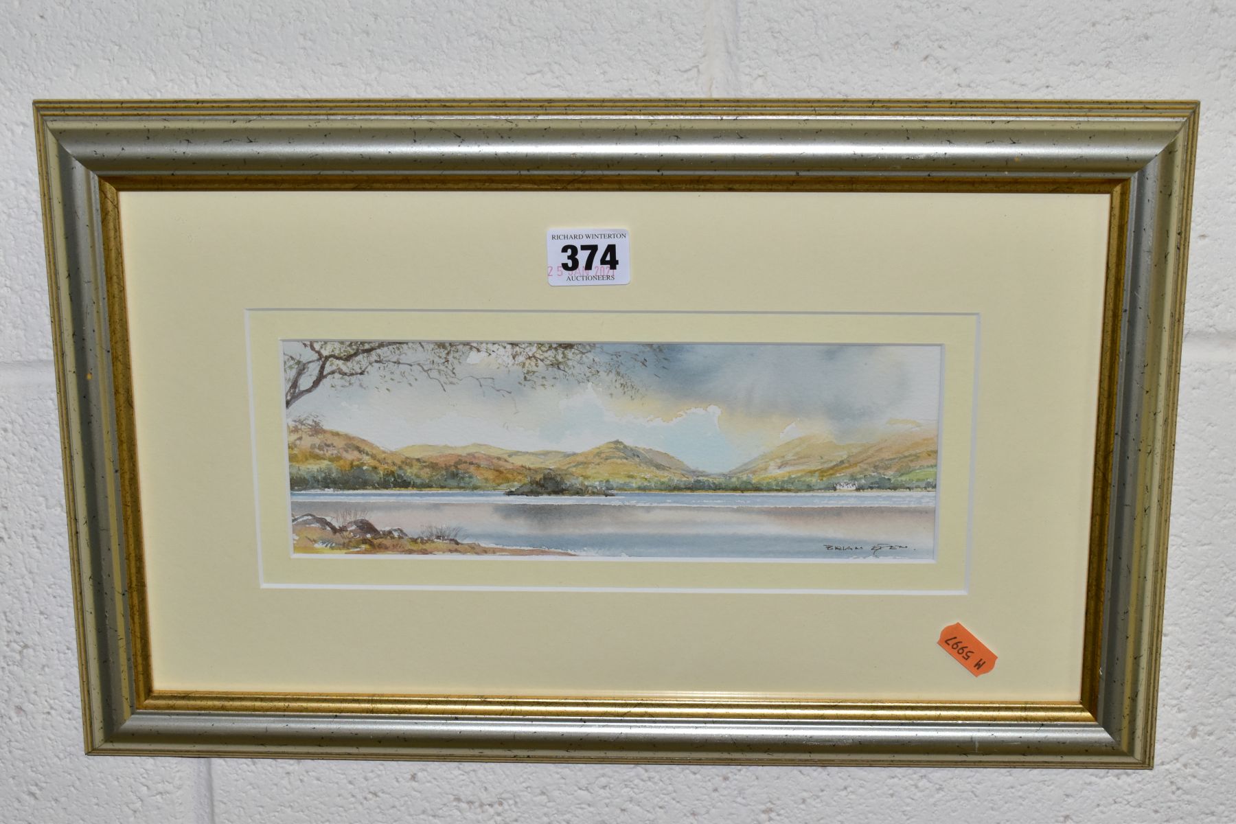 BRIAN EDEN (BRITISH CONTEMPORARY), a pair of Lake District landscape watercolours, signed bottom