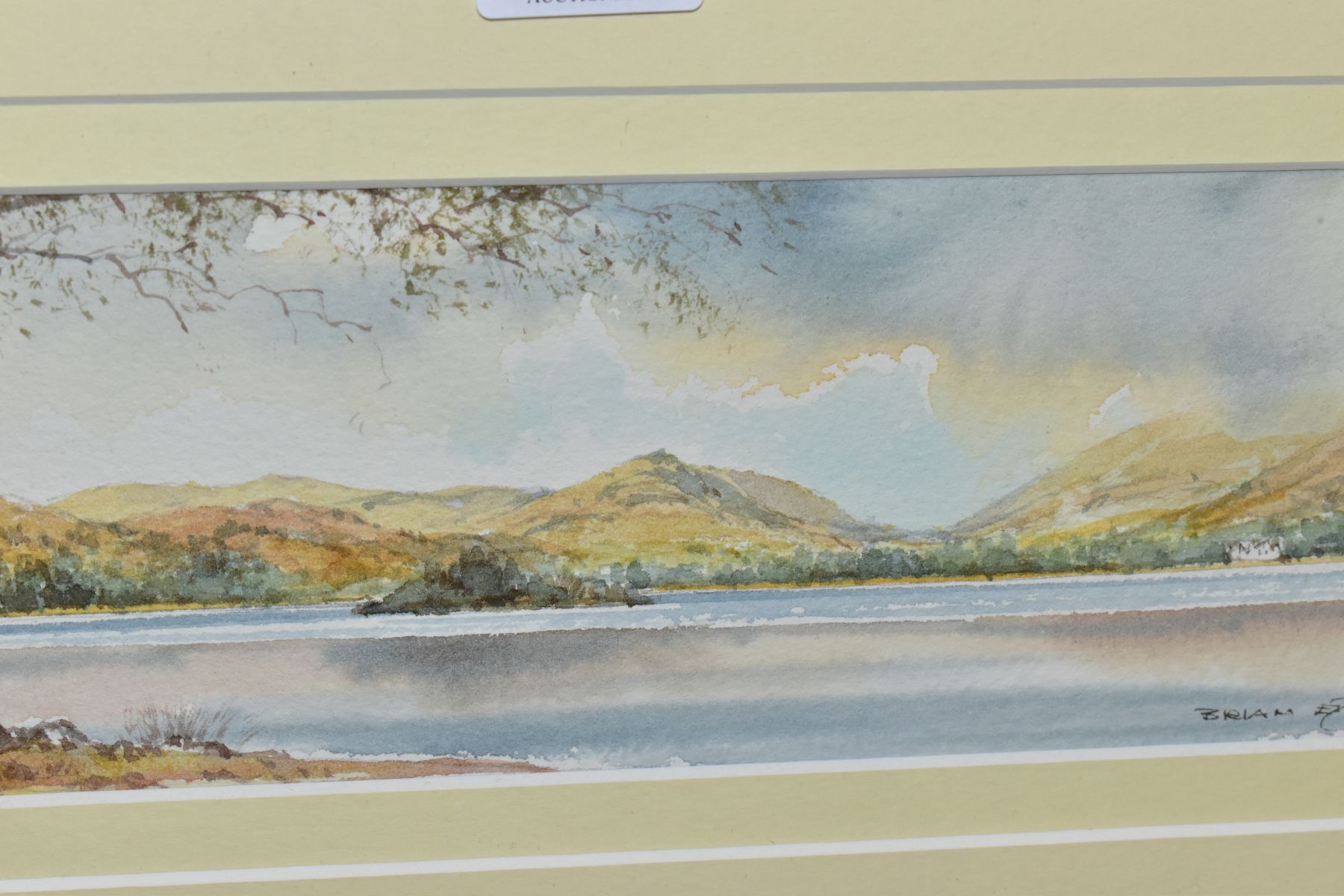 BRIAN EDEN (BRITISH CONTEMPORARY), a pair of Lake District landscape watercolours, signed bottom - Image 3 of 6