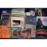 A BOX OF LPS INCLUDING MUSICALS, EASY LISTENING, ETC, artists include Bing Crosby, Ella