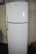 A WHIRLPOOL FRIDGE FREEZER 70cm wide 167cm high( PAT pass and working @ 3 and -20 degrees