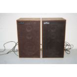 A PAIR OF VINTAGE MARSDEN HALL HI FI SPEAKERS Model XD20 ( untested )