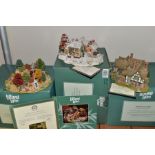 TWO BOXED LILLIPUT LANE SCULPTURES, comprising limited edition 'Reflections of Jade' No3761, with