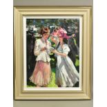 SHERREE VALENTINE DAINES (BRITISH 1959) 'ROYAL ASCOT LADIES DAY II' a limited edition print 78/195