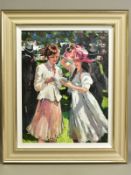 SHERREE VALENTINE DAINES (BRITISH 1959) 'ROYAL ASCOT LADIES DAY II' a limited edition print 78/195