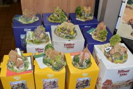 ELEVEN LILLIPUT LANE SCULPTURES FROM COLLECTORS CLUB AND ANNIVERSARY SPECIALS, all boxed except