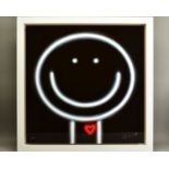 DOUG HYDE (BRITISH 1972) 'HEART THROB' a limited edition dye sub limitation print on aluminium 61/