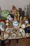 ORIENTAL CERAMICS AND SCULPTURES ETC, to include Japanese Kutani wares, modern Chinese ginger jar