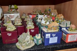 TWENTY TWO LILLIPUT LANE SCULPTURES FROM VARIOUS COLLECTIONS, all boxed except one and deeds