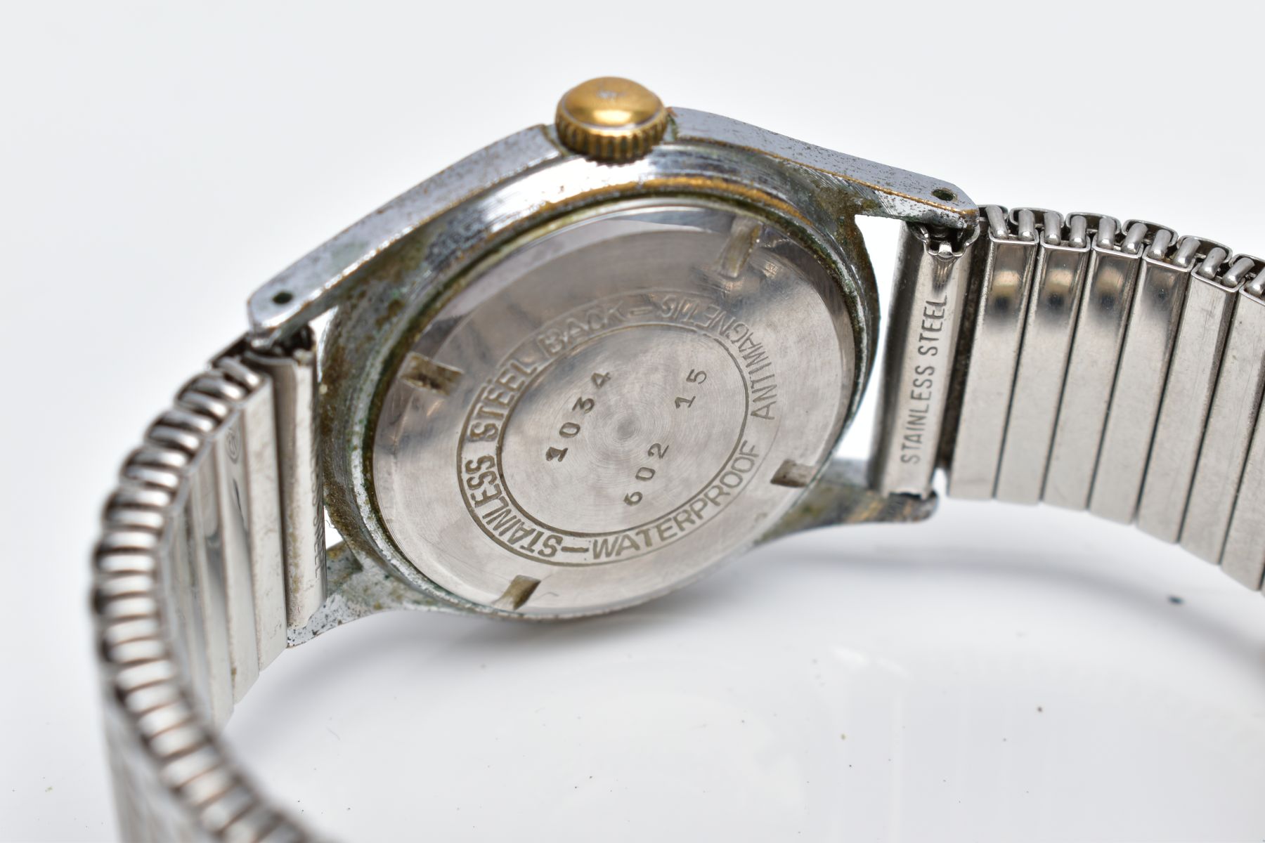 TWO GENTS WRISTWATCHES, to include an Omega Seamaster, circular gold tone dial signed 'Omega - Image 6 of 6