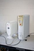 A DIMPLEX CHICO HEATER and an unbranded heater (both PAT pass and working) (2)