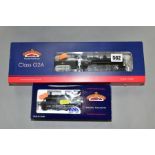 TWO BOXED BACHMANN 00 GAUGE LOCOMOTIVES, class G2A, No 49361, B.R. black livery (31-477DC) and class