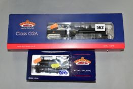 TWO BOXED BACHMANN 00 GAUGE LOCOMOTIVES, class G2A, No 49361, B.R. black livery (31-477DC) and class