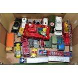 A QUANTITY OF UNBOXED AND ASSORTED PLAYWORK DIECAST VEHICLES, to include Austin Mini van, No 450,