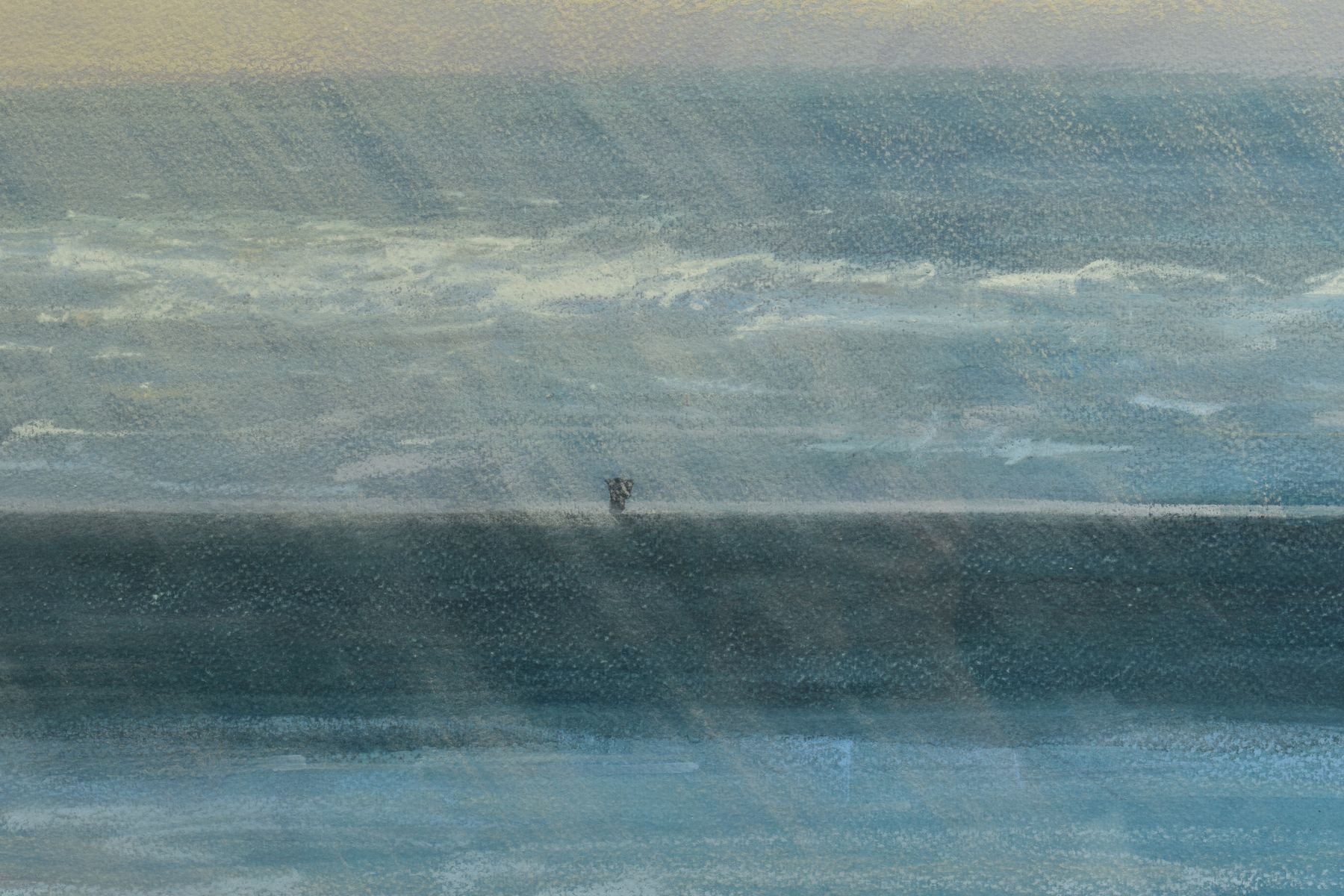 JAMES BARTHOLOMEW (BRITISH CONTEMPORARY) 'SENNEN BREAKWATER' an impressionist coastal seascape, - Bild 2 aus 6