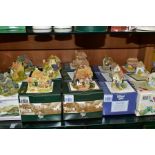 FIFTEEN BOXED LILLIPUT LANE COLLECTORS FREE GIFT/SYMBOL MEMBERSHIP SCULPTURES, all with deeds, '