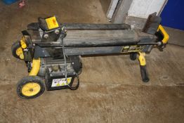 A BMC SUPER SPLITTER electric log splitter with 50cm bed length (PAT pass and working)